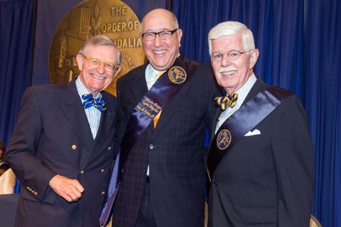 President Gee, John Fisher and Jack Bowman
