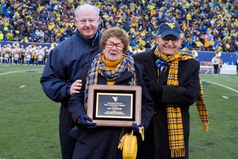 Jim Dailey, Kay Goodwin and President Gee